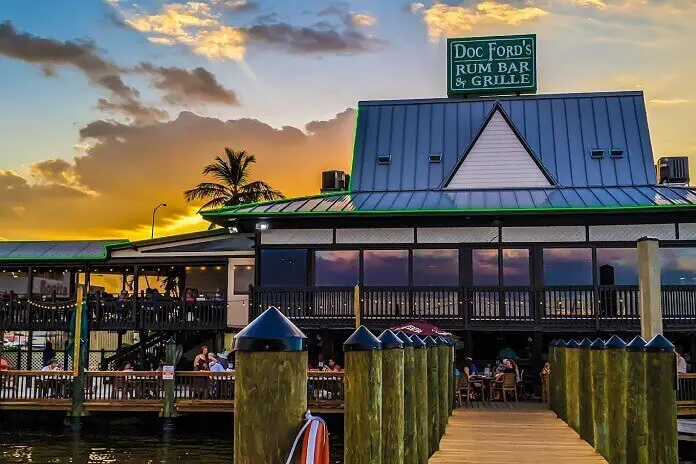 Beautiful look of Doc Ford’s Rum Bar & Grille