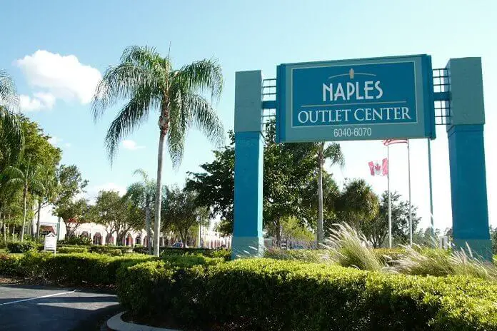 Naples Outlet Center in Naples Florida has outlet stores for brands like Coach and Ann Taylor
