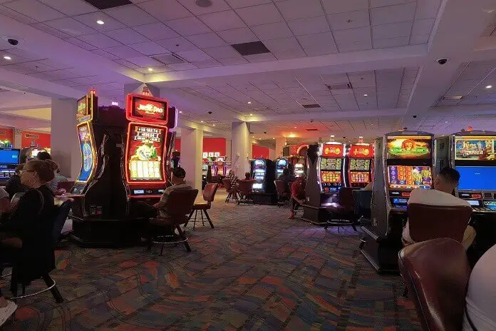 Gaming area of Casino Miami