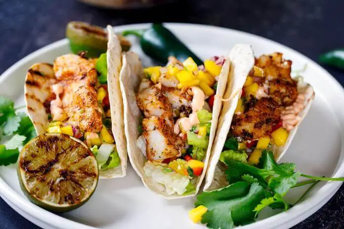 Delicious fish tacos is the best seafood in Fort Myers