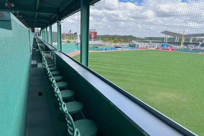 Green Monster Seats to enjoy and watching games
