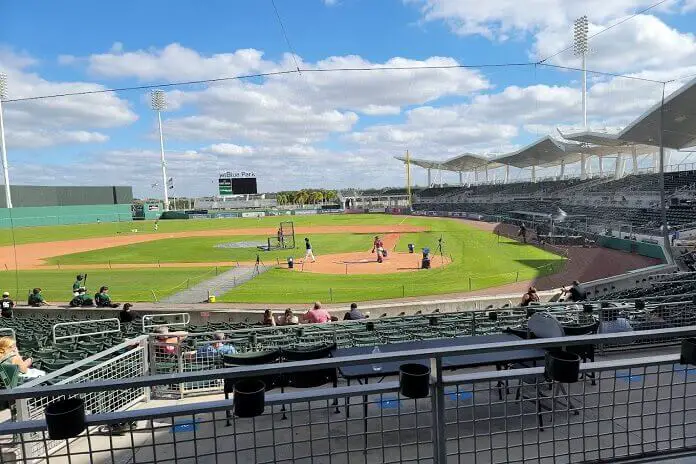 Replica Fenway in JetBlue park fort Myers