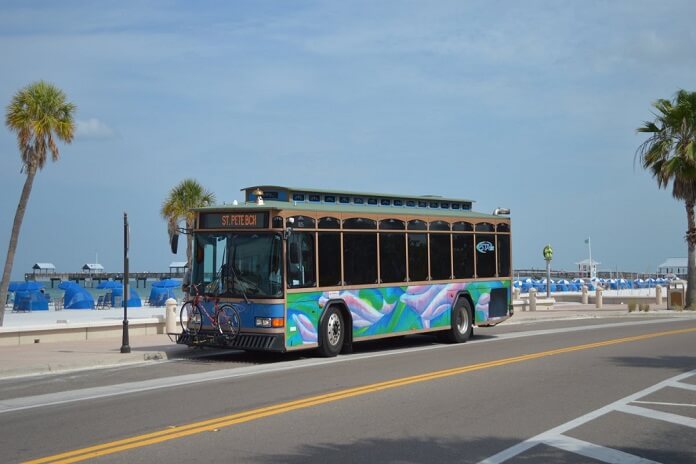 Travel on beach trolley as an Alternative Transportation